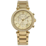 Michael Kors Parker Gold Dial Gold Steel Strap Watch for Women - MK5354 Buy Now By Michael Kors