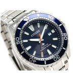 Citizen Promaster Marine Blue Dial Silver Steel Strap Watch For Men - BN0191-80L Buy Now By Citizen