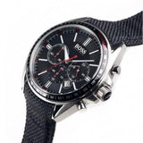 Hugo Boss Driver Black Dial Black Leather Strap Watch for Men -1513087 Buy Now By Hugo Boss