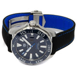 Tag Heuer Aquaracer Calibre 5 Automatic Black Dial Black Nylon Strap Watch for Men - WAY201C.FC6395 Buy Now By Tag Heuer
