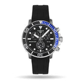 Tissot Seastar 1000 Chronograph Black Dial Black Rubber Strap Watch For Men - T120.417.17.051.02 Buy Now By Tissot