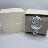 Michael Kors Bradshaw Chronograph Silver Dial Silver Steel Strap Watch for Women - MK6174 Buy Now By Michael Kors