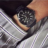 Gucci Dive Quartz Black Dial Black Steel Strap Watch For Men - YA136205 Buy Now By Gucci