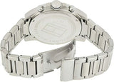 Tommy Hilfiger Decker Quartz Blue Dial Silver Steel Strap Watch for Men - 1791348 Buy Now By Tommy Hilfiger
