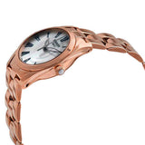 Tissot T Wave Mother of Pearl Dial Rose Gold Steel Strap Watch For Women - T112.210.33.113.00 Buy Now By Tissot