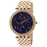 Michael Kors Darci Blue Dial Rose Gold Steel Strap Watch for Women - MK3728 Buy Now By Michael Kors