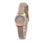 Marc Jacobs Henry Dinky Grey Dial Grey Leather Strap Watch for Women - MBM1239 Buy Now By Marc Jacobs