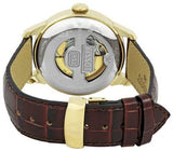 Tissot T Classic Le Locle Automatic Gold Dial Maroon Leather Strap Watch For Men - T41.5.413.73 Buy Now By Tissot