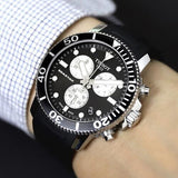 Tissot Seastar 1000 Chronograph Black Dial Black Rubber Strap Watch For Men - T120.417.17.051.00 Buy Now By Tissot