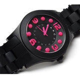 Marc Jacobs Pelly Black Dial Black Silicone Strap Watch for Women - MBM2529 Buy Now By Marc Jacobs