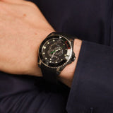 Gucci Dive Feline Black Dial Black Rubber Strap Watch For Men - YA136323 Buy Now By Gucci