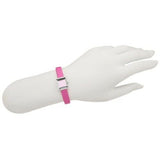 Gucci G-Frame Square Fuchsia Mother of Pearl Dial Fuchsia Leather Strap Watch For Women - YA128533 Buy Now By Gucci