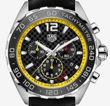 Tag Heuer Formula 1 Chronograph Black Dial Black Rubber Strap Watch for Men - CAZ101AC.FT8024 Buy Now By Tag Heuer