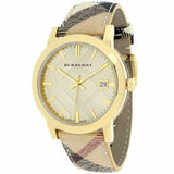 Burberry Heritage Silver Dial Leather Strap Watch for Women - BU1398 Buy Now By Burberry