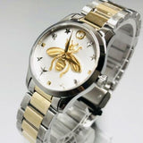 Gucci G Timeless Silver Dial Two Tone Steel Strap Watch For Women - YA126599 Buy Now By Gucci