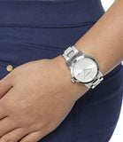 Burberry The City White Dial Silver Steel Strap Watch for Women - BU9100 Buy Now By Burberry