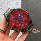 Diesel Mr Daddy 2.0 Chronograph Black Dial Black Steel Strap Watch For Men - DZ7395 Buy Now By Diesel