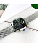 Tommy Hilfiger Kane Black Dial Silver Mesh Bracelet Watch for Men - 1710402 Buy Now By Tommy Hilfiger