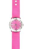 Marc Jacobs Amy Pop Pink Dial Pink Leather Strap Watch for Women - MBM1286 Buy Now By Marc Jacobs