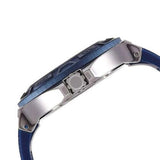 Guess Force White Dial Blue Rubber Strap Watch For Men - W0674G4 Buy Now By Guess
