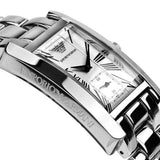 Emporio Armani White Dial Silver Stainless Steel Watch For Women - AR0146 Buy Now By Emporio Armani