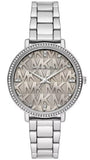 Michael Kors Pyper Analog Gray Dial Silver Steel Strap Watch For Women - MK4672 Buy Now By Michael Kors