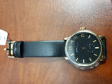 Marc Jacobs Baker Black Dial Black Leather Strap Watch for Women - MBM1269 Buy Now By Marc Jacobs