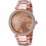 Michael Kors Parker Rose Gold Dial with Diamonds Rose Gold Steel Strap Watch for Women - MK6426 Buy Now By Michael Kors