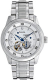 Bulova BVA Series Dual Aperture Silver Dial Silver Steel Strap Watch for Men - 96A118 Buy Now By Bulova