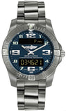 Breitling Aerospace Evo Blue Dial Silver Steel Strap Watch for Men - E79363101C1E1 Buy Now By Breitling