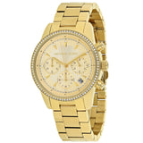 Michael Kors Ritz Gold Dial Gold Steel Strap Watch for Women - MK6356 Buy Now By Michael Kors