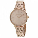 Michael Kors Pyper Three-Hand Rose Gold Dial Rose Gold Steel Strap Watch For Women - MK3897 Buy Now By Michael Kors