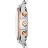 Michael Kors Brinkley Blue Dial Two Tone Steel Strap Watch for Women - MK6205 Buy Now By Michael Kors