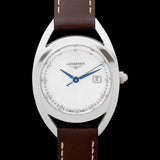 Longines Equestrian Mother of Pearl Dial Brown Leather Strap Watch for Women - L6.136.4.87.2 Buy Now By Longines