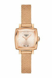 Tissot Lovely Square Lady Quartz Rose Gold Dial Rose Gold Mesh Bracelet Watch For Women - T058.109.33.456.00 Buy Now By Tissot