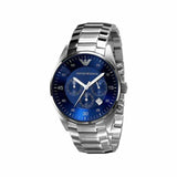 Emporio Armani Sportivo Chronograph Blue Dial Silver Steel Strap Watch For Men - AR5860 Buy Now By Emporio Armani