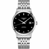 Longines Record Automatic Stainless Steel 40mm Watch for Men - L2.821.4.57.6 Buy Now By Longines