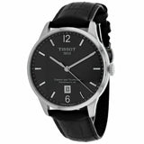 Tissot Chemin Des Tourelles Powermatic 80 Black Dial Black Leather Strap Watch For Men - T099.407.16.447.00 Buy Now By Tissot