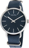Calvin Klein Even Green Dial Green NATO Strap Watch for Men - K7B211WL Buy Now By Calvin Klein