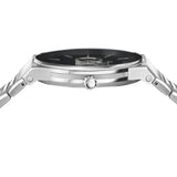 Salvatore Ferragamo Sapphire Bracelet Black Dial Silver Steel Strap Watch For Men - SFHP01124 Buy Now By Salvatore Ferragamo