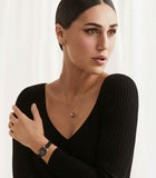 Daniel Wellington Classic Petite Pressed Ashfield Black Dial Black Mesh Bracelet Watch For Women - DW00100441 Buy Now By Daniel Wellington