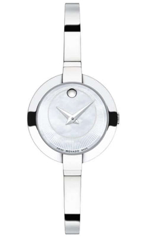 Movado Bela Mother of Pearl Dial Silver Steel Strap Watch For Women - 0606616 Buy Now By Movado