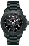 Movado Series 800 Chronograph Black Dial Black Steel Strap Watch For Men - 2600119 Buy Now By Movado
