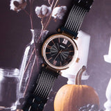 Guess Soho Diamonds Black Dial Black Mesh Bracelet Watch for Women - W0638L5 Buy Now By Guess