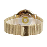 Coach Charles Black Dial Gold Mesh Bracelet Watch for Men - 14602440 Buy Now By Coach