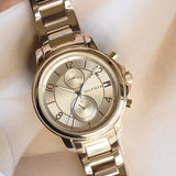 Tommy Hilfiger Claudia Gold Dial Gold Steel Strap Watch for Women - 1781821 Buy Now By Tommy Hilfiger