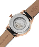 Fossil Townsman Automatic Black Dial Black Leather Strap Watch for Men - ME3170 Buy Now By Fossil