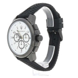 Maserati Successo 44mm White Dial Black Silicone Strap Watch For Men - R8871621010 Buy Now By Maserati