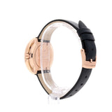 Swarovski Crystalline Pure Black Dial Black Leather Strap Watch for Women - 5275043 Buy Now By Swarovski