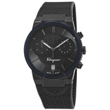 Salvatore Ferragamo Sapphire Chrono Black Dial Black Rubber Strap Watch for Men - SFME00621 Buy Now By Salvatore Ferragamo